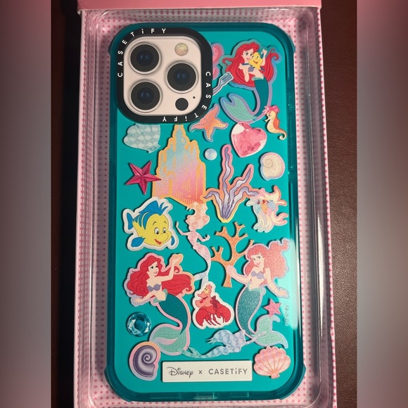 Casetify Disney Princess IPhone 14 Pro Case - Teal 🧜‍♀️🧜‍♀️ - Picture 2 of 4